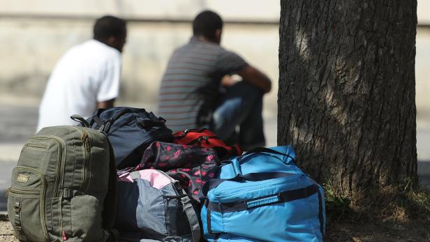 ++ ARCHIVBILD/THEMENBILD ++ EU-WAHL: EU-LEXIKON: ASYL/FLÜCHTLINGE - ERSTAUFNAHMESTELLE TRAISKIRCHEN