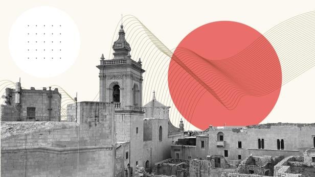 Die Hauptstadt Gozos Rabat